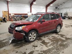 Salvage cars for sale at Center Rutland, VT auction: 2016 Subaru Forester 2.5I Premium