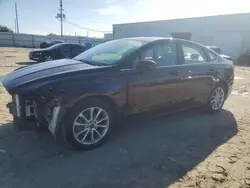 Salvage cars for sale at Jacksonville, FL auction: 2017 Ford Fusion SE