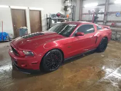 Salvage cars for sale at Pekin, IL auction: 2011 Ford Mustang GT