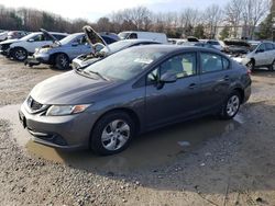 Honda salvage cars for sale: 2013 Honda Civic LX