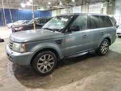 Salvage cars for sale at Woodhaven, MI auction: 2006 Land Rover Range Rover Sport