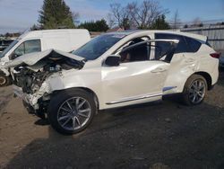 Salvage cars for sale at Finksburg, MD auction: 2019 Acura RDX Technology