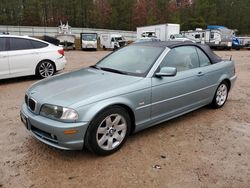 BMW Vehiculos salvage en venta: 2002 BMW 325 CI