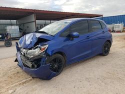 Salvage cars for sale at Andrews, TX auction: 2018 Honda FIT Sport