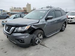 Salvage cars for sale at New Orleans, LA auction: 2020 Nissan Pathfinder SL