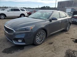 Salvage cars for sale at auction: 2017 KIA Cadenza Premium