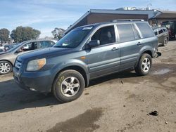 Salvage cars for sale at Hayward, CA auction: 2006 Honda Pilot EX