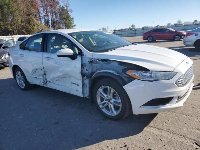 2018 Ford Fusion SE Hybrid