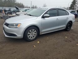 Salvage cars for sale at Bowmanville, ON auction: 2014 Volkswagen Jetta Base