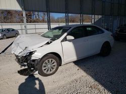 Salvage cars for sale at Rogersville, MO auction: 2017 Toyota Camry LE