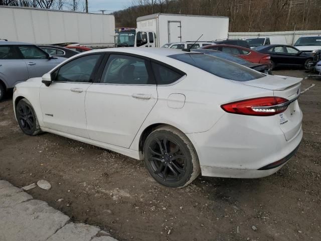 2018 Ford Fusion SE Hybrid