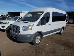 Salvage cars for sale at Brighton, CO auction: 2016 Ford Transit T-350