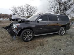 Salvage cars for sale from Copart Cleveland: 2015 Chevrolet Suburban K1500 LTZ