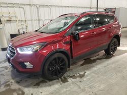 Ford salvage cars for sale: 2017 Ford Escape SE