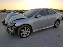 Salvage cars for sale at Grand Prairie, TX auction: 2004 Acura TSX