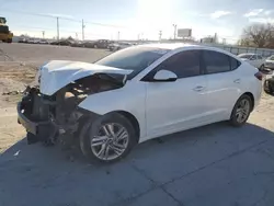 Salvage cars for sale at Oklahoma City, OK auction: 2019 Hyundai Elantra SEL