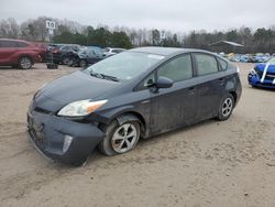 Salvage cars for sale at Charles City, VA auction: 2012 Toyota Prius