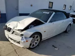 Salvage cars for sale at Farr West, UT auction: 2001 BMW 325 CI