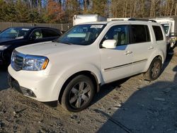 Vehiculos salvage en venta de Copart Waldorf, MD: 2013 Honda Pilot Touring