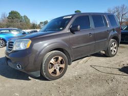 Salvage cars for sale at Hampton, VA auction: 2015 Honda Pilot EX