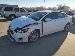 Salvage cars for sale at Wilmer, TX auction: 2020 Ford Fusion SE