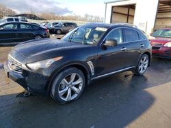 Salvage cars for sale at Duryea, PA auction: 2009 Infiniti FX50