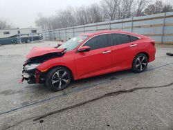 Salvage cars for sale at Bridgeton, MO auction: 2017 Honda Civic Touring