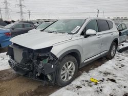 Hyundai salvage cars for sale: 2019 Hyundai Santa FE SEL