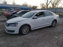 Salvage cars for sale from Copart Wichita, KS: 2012 Volkswagen Passat SEL