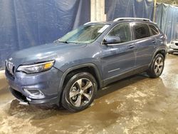 Salvage cars for sale from Copart Woodhaven, MI: 2019 Jeep Cherokee Limited