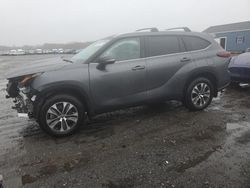 Salvage cars for sale at Assonet, MA auction: 2024 Toyota Highlander LE