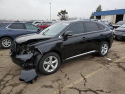 Salvage cars for sale at Woodhaven, MI auction: 2010 Lexus RX 350