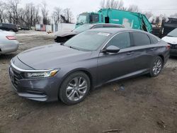 Salvage Cars with No Bids Yet For Sale at auction: 2018 Honda Accord LX