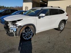 Toyota salvage cars for sale: 2023 Toyota Highlander Hybrid Limited