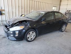 Salvage cars for sale from Copart Abilene, TX: 2015 Dodge Dart SE