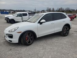 Porsche Cayenne Vehiculos salvage en venta: 2012 Porsche Cayenne Turbo