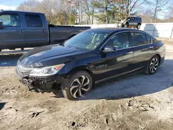 Salvage cars for sale at North Billerica, MA auction: 2017 Honda Accord EXL