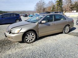 Salvage cars for sale at Concord, NC auction: 2006 Honda Accord EX