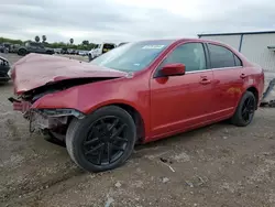 Salvage cars for sale from Copart Mercedes, TX: 2012 Ford Fusion SEL