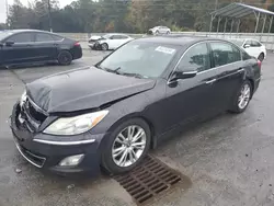 Salvage cars for sale at Savannah, GA auction: 2013 Hyundai Genesis 3.8L