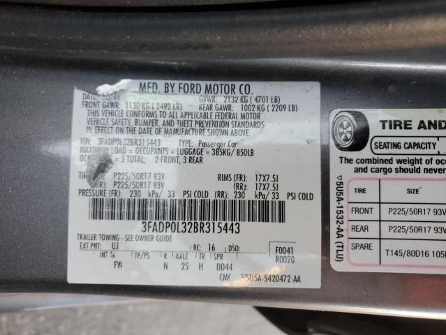 2011 Ford Fusion Hybrid