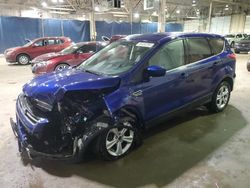 Salvage cars for sale at Woodhaven, MI auction: 2016 Ford Escape SE