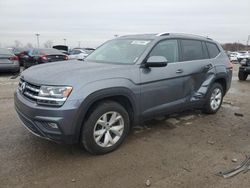 Salvage cars for sale from Copart Indianapolis, IN: 2018 Volkswagen Atlas SE