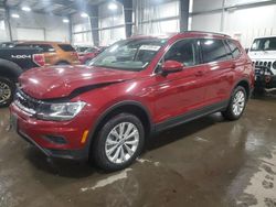 Salvage cars for sale at Ham Lake, MN auction: 2019 Volkswagen Tiguan SE