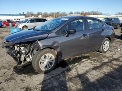 Salvage cars for sale at Pennsburg, PA auction: 2022 Nissan Versa S