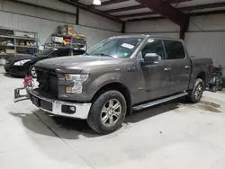 Salvage cars for sale at Chambersburg, PA auction: 2016 Ford F150 Supercrew