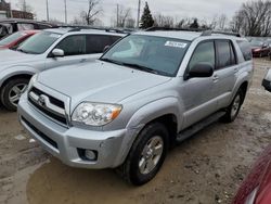 Salvage cars for sale at Lansing, MI auction: 2007 Toyota 4runner SR5