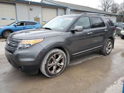 Salvage cars for sale at York Haven, PA auction: 2015 Ford Explorer Limited