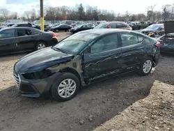 Salvage cars for sale from Copart Chalfont, PA: 2018 Hyundai Elantra SE