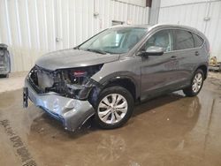 Salvage cars for sale at Franklin, WI auction: 2013 Honda CR-V EXL